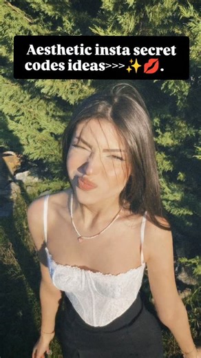 🤍 on Instagram: "Insta secret codes✨💋"