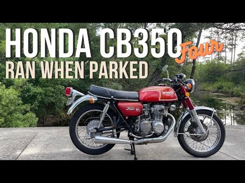 Ran When Parked: Reviving our 1972 Honda CB350four for a Ride in the Wild #HondaCB350four #CB350f