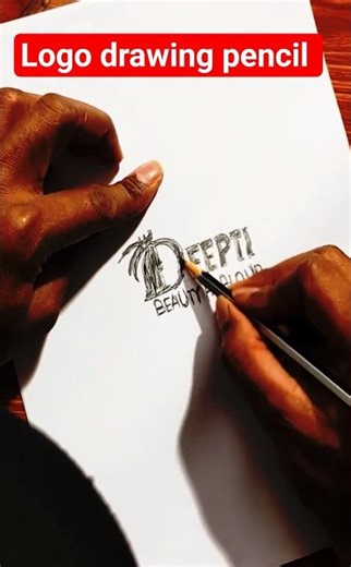 pencil drawing logo #logo #graphicdesign lo