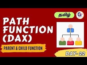PATH (DAX) function | Parent and Child function (DAX) In Power BI - Day 22- #gokultech