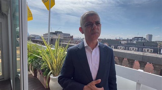 Sadiq Khan 'really disappointed' at lack of Bakerloo Line funding from government