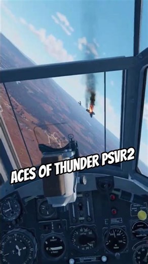 Aces of Thunder PSVR2 PS5 #gaming #plane #fighting #ww2 #simulator