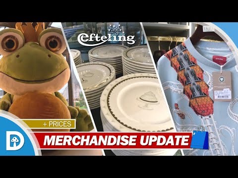 🛍 Efteling MERCHANDISE Update: Grand Hotel & Sens | Oktober 2025