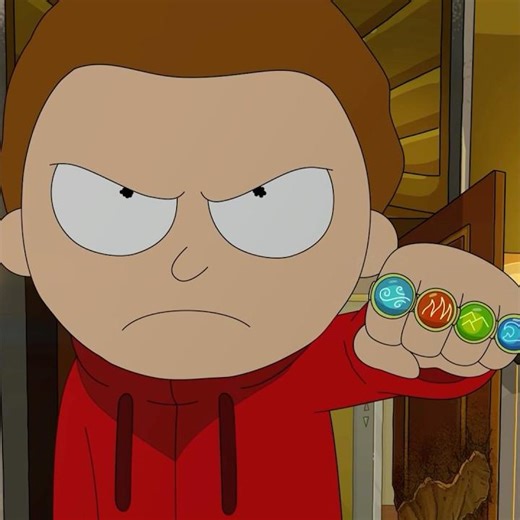 Morty fights for love. #rickandmorty #shorts #viralvideo #cartoonfilm #comentarios