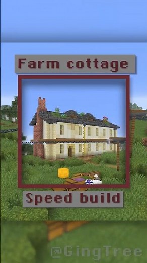 Minecraft Cottage Timelapse #minecraft