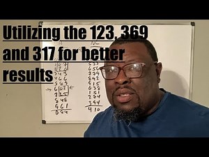 Utilizing the 123, 369 and 317 Rundowns for better results