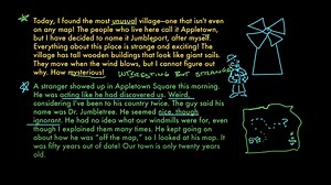 Comparing two accounts of the same topic