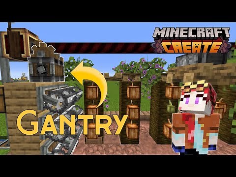 Minecraft Create Mod (1.20.1): How to Use the Gantry. FULLY AUTOMATIC Cocoa Bean Farm Tutorial.
