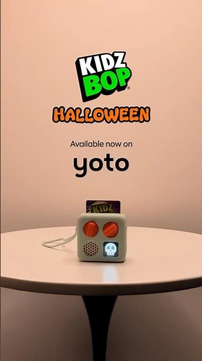 KIDZ BOP ‪@YotoPlay‬ #Halloween card has the ultimate Halloween playlist for kids! #screenfreefun