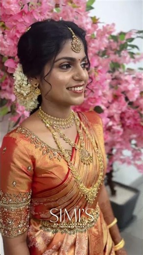 Hindu Bridal Makeover in Kottayam | Traditional South Indian Bride Look by FeminSpace Salon
