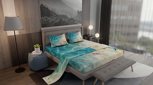 Watch Coastal Bedding Ocean Bed Sheets on Amazon Live