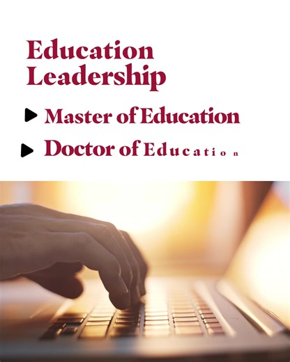 1.3K views | Drive change in education with a 100% online Arcadia graduate degree designed for leaders in education. | Arcadia University | Facebook