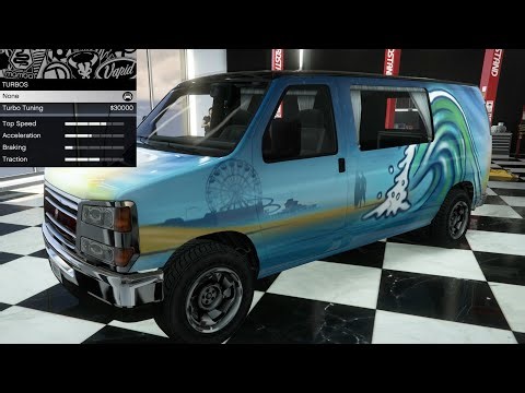 GTA 5 - Past DLC Vehicle Customization - Bravado Paradise (Chevy Express Van)