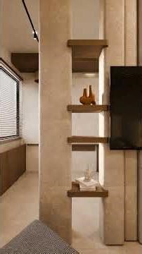 From Empty to Elegant – Interior Transformation in Seconds #interiordesign #architecture