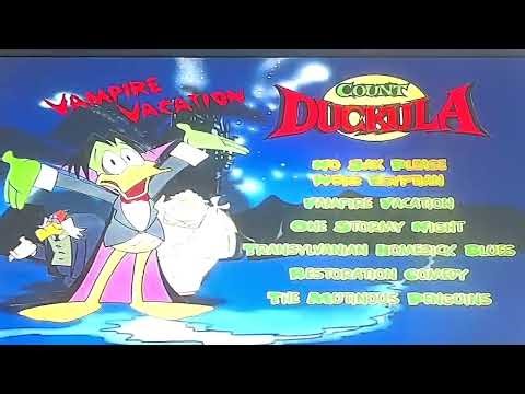 DVD Opening to Count Duckula - Vampire Vacation UK DVD
