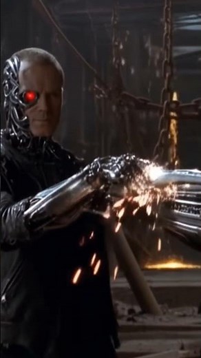 Predator vs Terminator fight scene