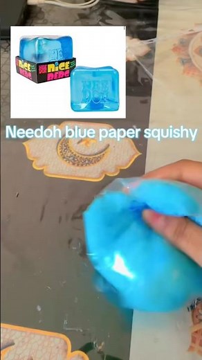 DIY Needoh squishy tutorial! #papersquishy #diy #papercraft #needoh #asmr #fyp #shorts #howtomake