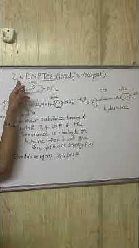 2,4 DNP test/aldehydes and ketones/ #chemistry #carboxylicacid #chemistrycrashcourse