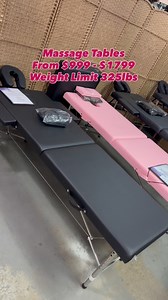 6.6K views · 30 reactions | Massage Tables Available from $999 -...