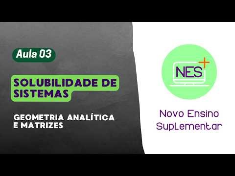 Analytic Geometry and Matrices 2026 - Lesson 03 - Solving Systems