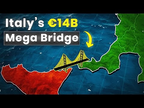 Italy’s Impossible Bridge: The €14 Billion Link Across the Strait of Messina
