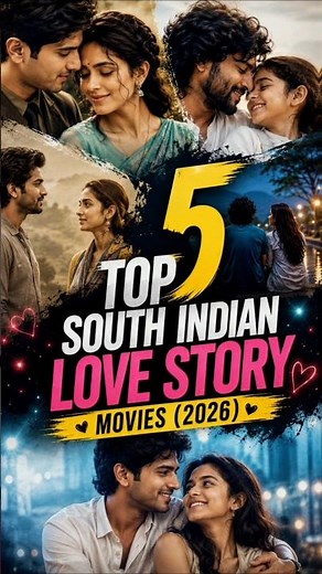Top 5 South Indian Love Story Movies (2026)