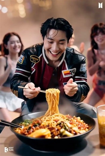 BTS eating noodles 🤤🍜