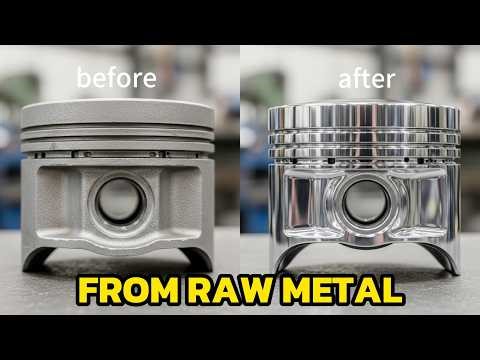 Precision-Made Engine Piston | Inside American Manufacturing