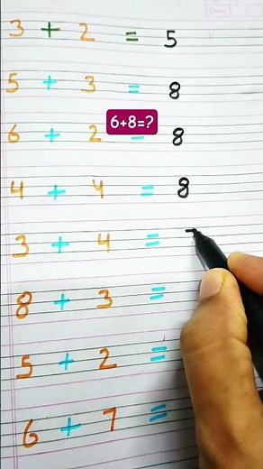 Easy Addition for Kids | Learn Addition 1–10 | Nursery, LKG & UKG Maths Worksheet