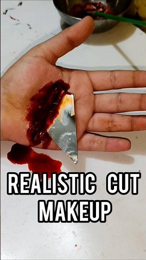First Time SFX Knife Cut Makeup | Realistic Fake Wound Tutorial | Easy Beginner Special Effects
