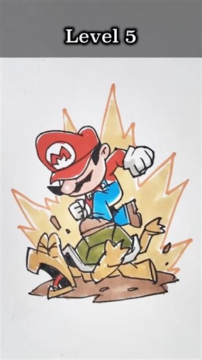 Mario's Evolution: Level 1 to 7... WAIT FOR THE END! 😱🍄