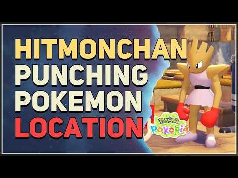 Hitmonchan Punching Pokemon Location Pokémon Pokopia