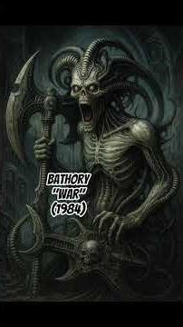 Bathory - "War" (1984) #blackmetal #metalmusic #thrashmetal #heavymetal #metal #heavymetalsongs