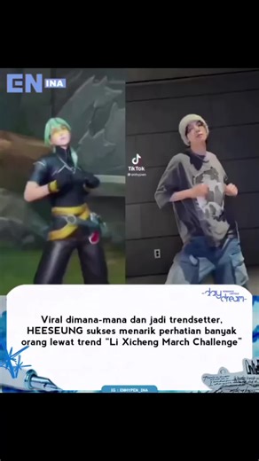 HEESEUNG Memimpin Trend Li Xicheng March Challenge!
