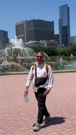 Witnessing the most beautiful Buckingham fountain ever seen