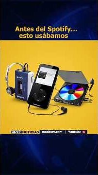 Technologies that dominated music before Spotify 🎶 | CD to MP3