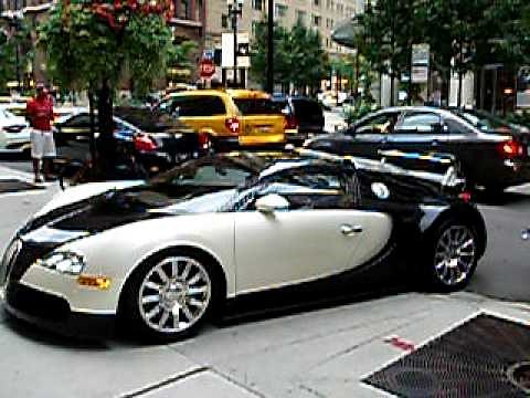 Bugatti Veyron test drive accident