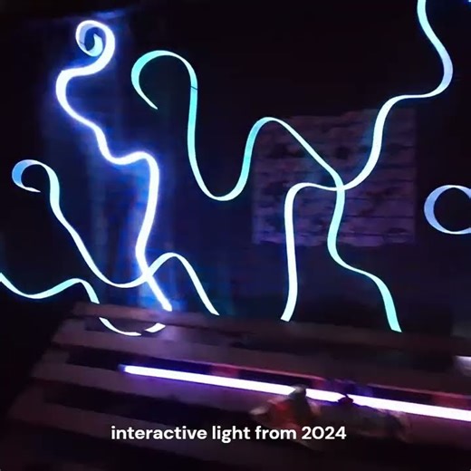 Interactive Light installation 2024
