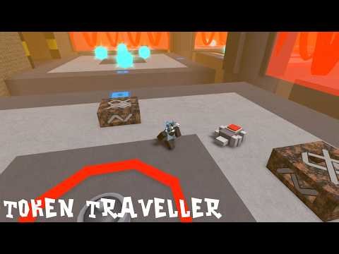 ROBLOX: Token Traveller - World 7 Glass Energized Grid