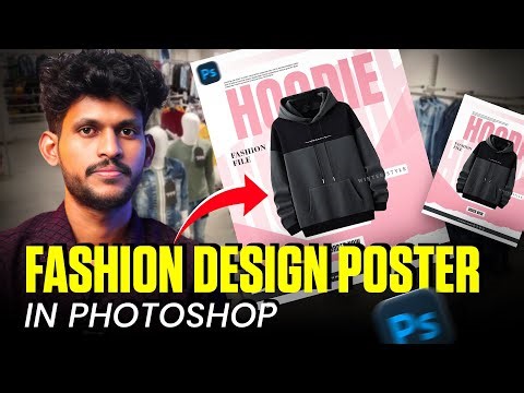 Photoshop ல Hoodie Fashion Poster Design – Beginner to Pro Tamil Tutorial | Must Watch !