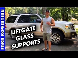 How To Replace 2007-2017 Ford Expedition Rear Glass Supports