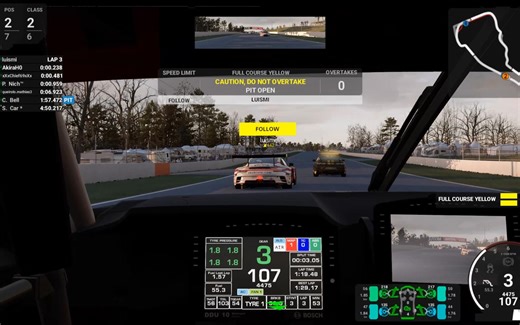 【AMS 2】LFM多人联机30分钟比赛 疑似遇上多人模式没tc abs的bug 拿下第一
