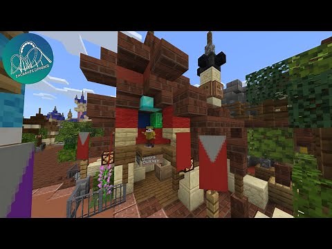 AMAZING Minecraft Pinocchio's Daring Journey | EnchantedParks Ride 2023