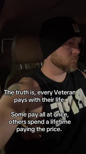 One way or another, we all pay that price. #dontlettheharddayswin #veteran #usmc #tnarng #patriot