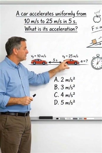 numerical on acceleration. .physics concept walla @9th ,10th,11th,12th #Do subscribe our channel