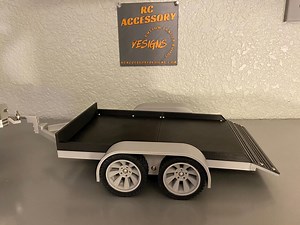 RC Trailer NEW Short Version With Dovetail Rear, Toy Trailer, Model Trailer, 1/24, 1/18 - Etsy