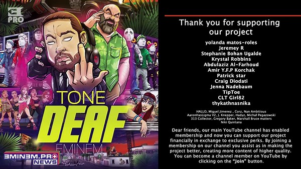 Eminem Released An Animated Video For The “Tone Deaf” Track. This Is Shady’s Response To Gen Z :)