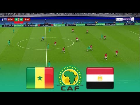SENEGAL vs EGYPT Live | Africa Cup of Nations 2026 | 14 January 2026 |Simulation PES 2021 Gameplay