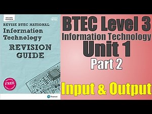 BTEC Level 3 IT - P02 - Input & Output Devices