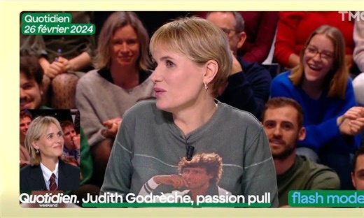 Le Flash Mode : la collection de pulls de Judith Godrèche